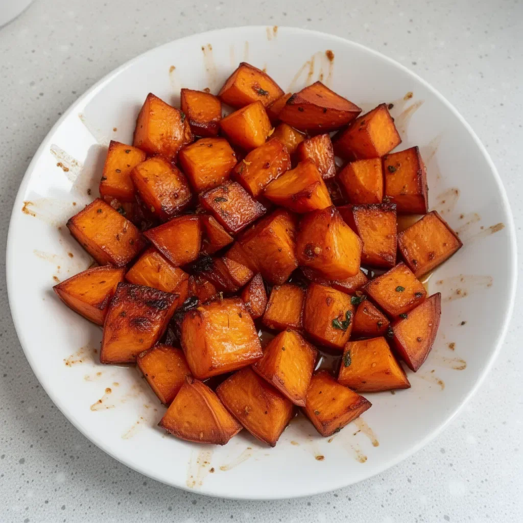 Honey Roasted Sweet Potatoes
