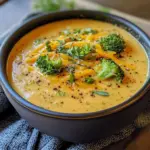 Instant Pot Broccoli Cheddar Soup