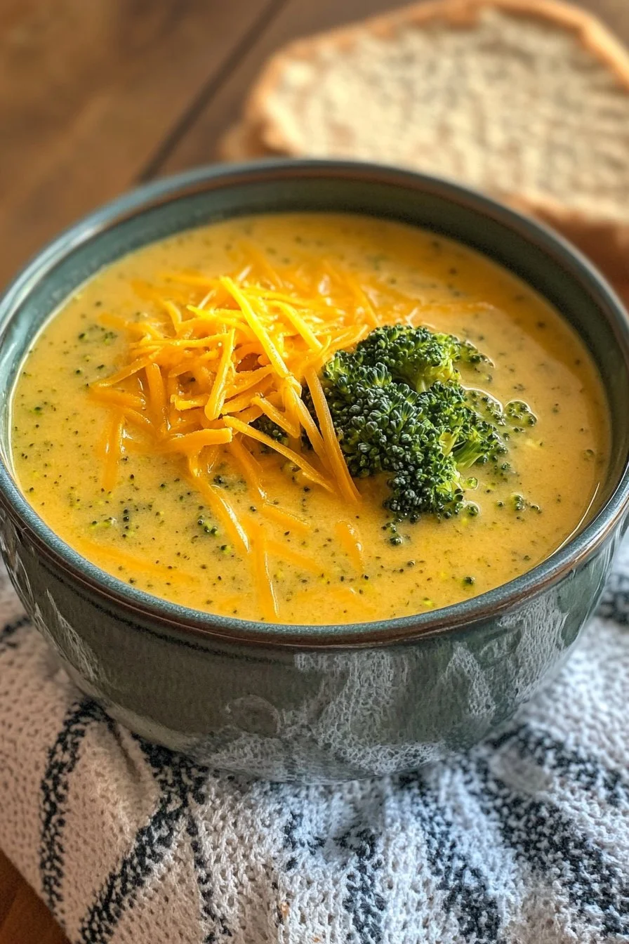 Instant Pot Broccoli Cheddar Soup