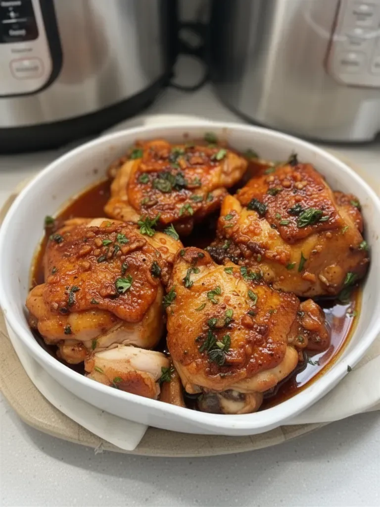 Instant Pot Honey Garlic Chicken