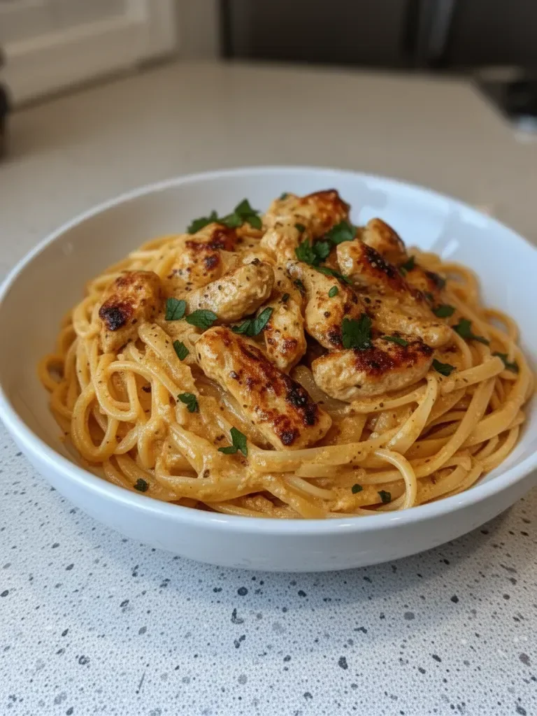 Irresistibly Easy Cowboy Butter Chicken Linguine in 30 Minutes