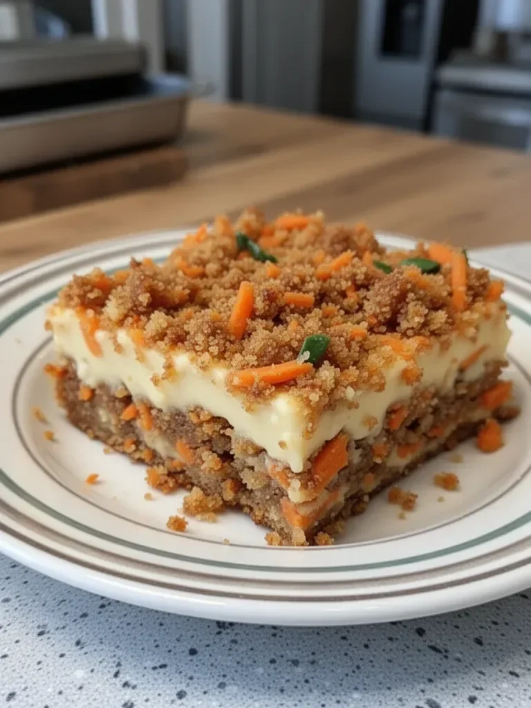 Irresistibly Indulgent Carrot Cake Cream Cheese Bars
