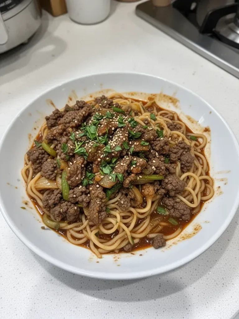 Korean Beef Noodles