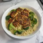 Lemon Pepper Chicken Broccoli Orzo