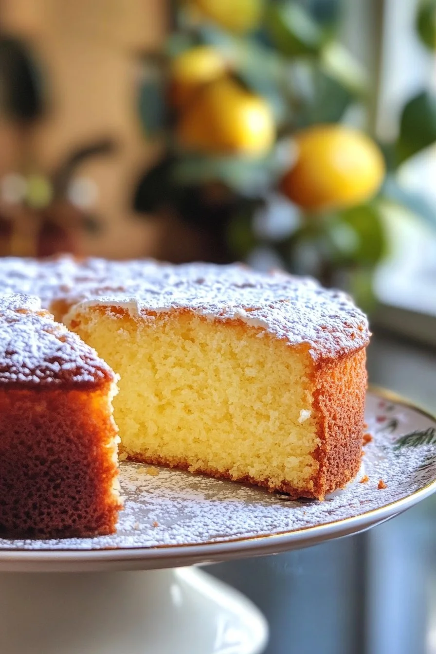 Limoncello Ricotta Cake
