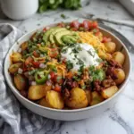 Loaded Potato Taco Bowl