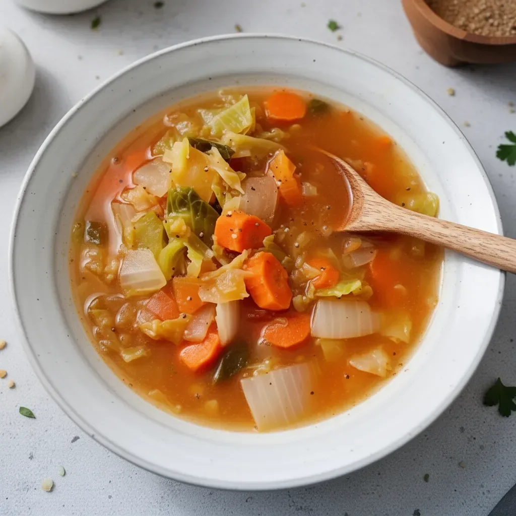 Low Calorie Cabbage Fat Burning Soup