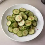 Low Carb Apple Cider Vinegar Cucumber Salad