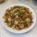 Low-Carb Ground Beef and Cabbage