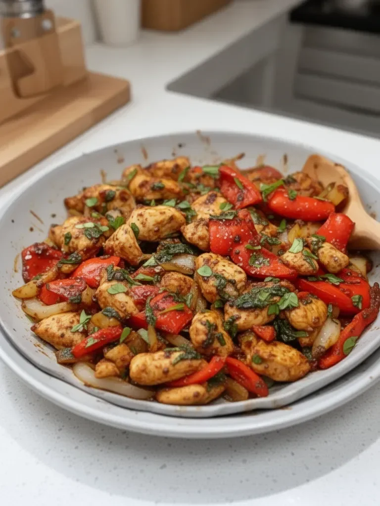 Mediterranean Chicken Stir Fry