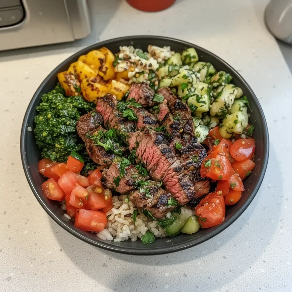 Mediterranean Steak Bowl