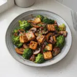 Mushroom and Tofu Stir-Fry