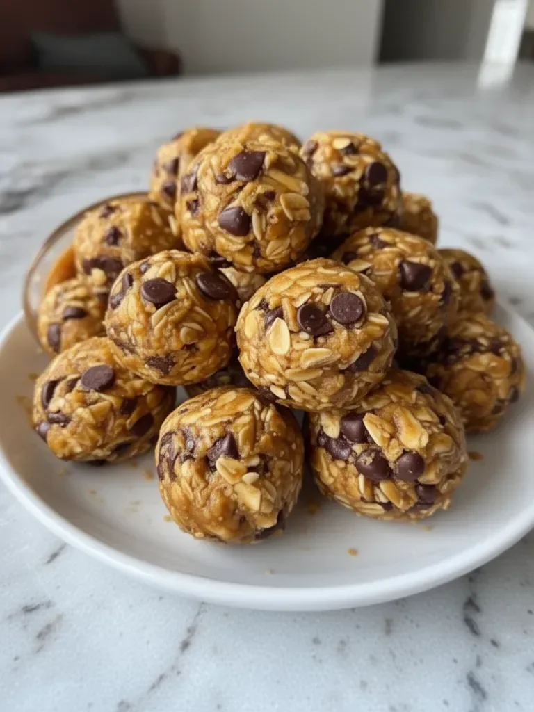 No-Bake Peanut Butter Energy Bites