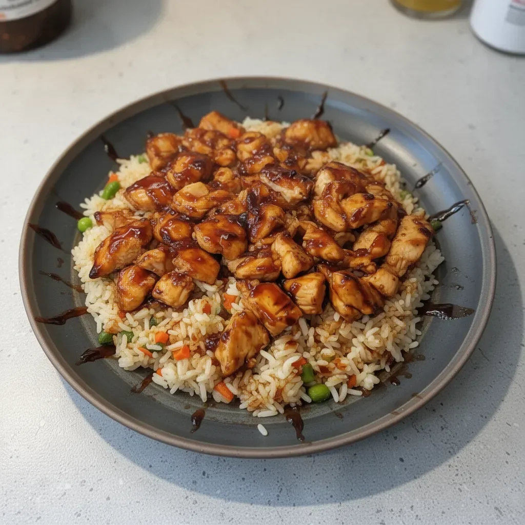One-Pan Bold Honey BBQ Chicken Rice