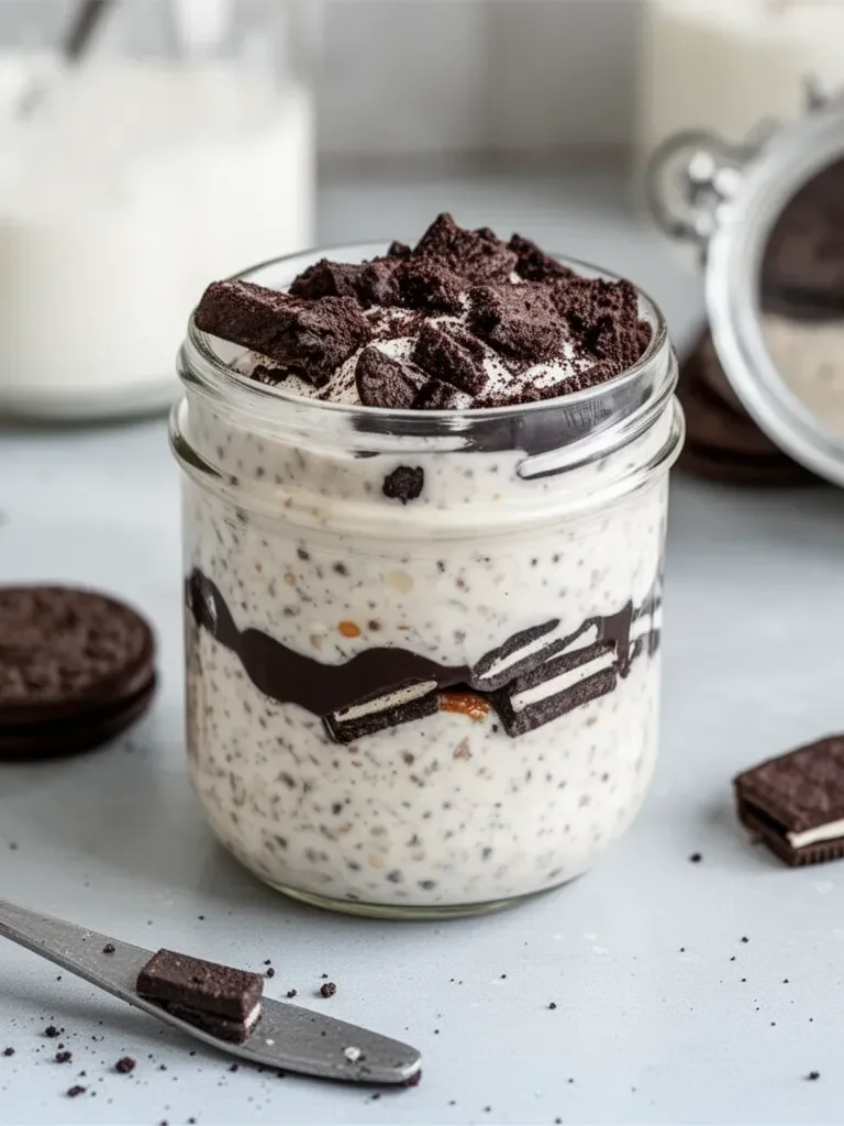 OREO OVERNIGHT OATS RECIPE