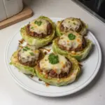 Oven-Baked Cabbage Burgers