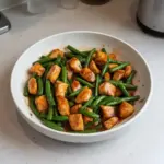 Quick Chicken Breast and Green Beans
