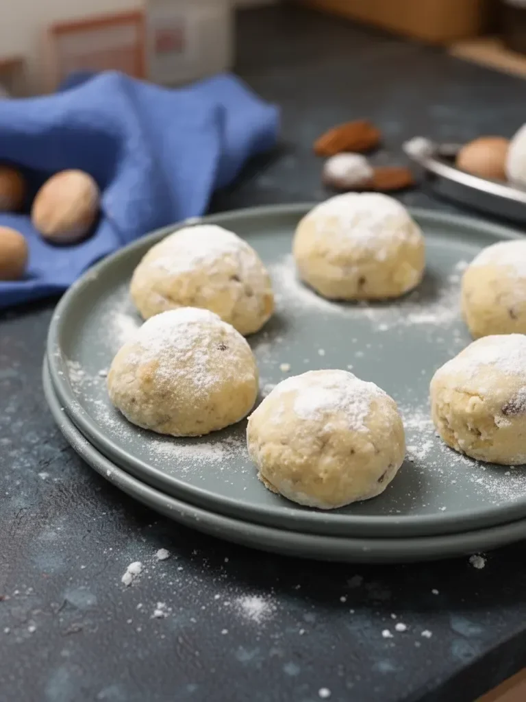 Russian Tea Cakes (Snowball Cookies)