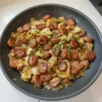 Sausage and Cabbage Stir Fry