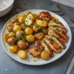 Sheet Pan Lemon Balsamic Chicken and Potatoes Made Easy