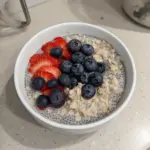 Simple Overnight Oats and Chia Seed Pudding