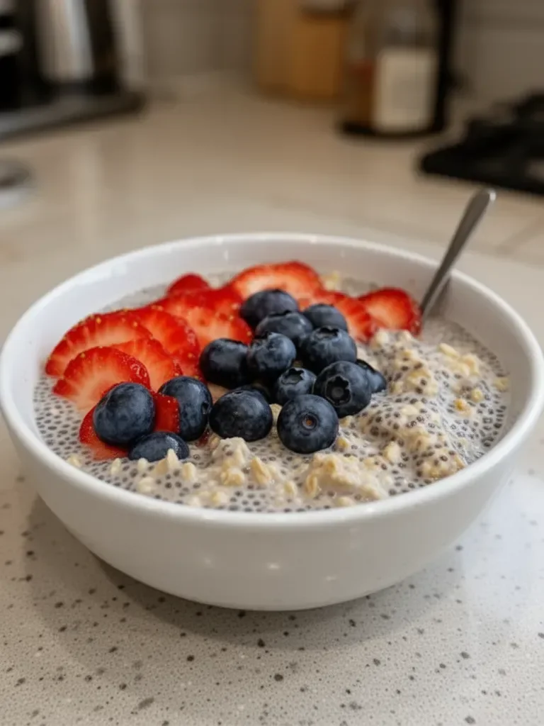 Simple Overnight Oats and Chia Seed Pudding