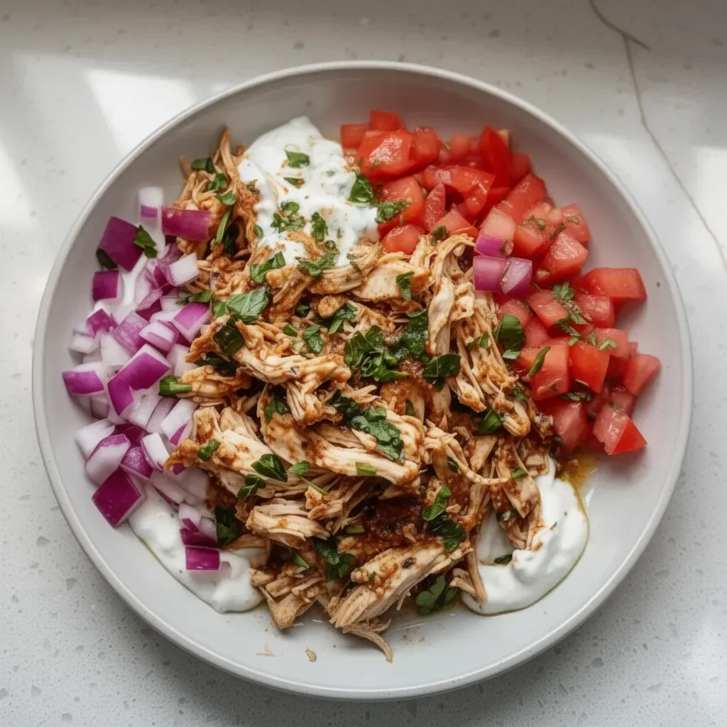 SLOW COOKER CHICKEN SHAWARMA