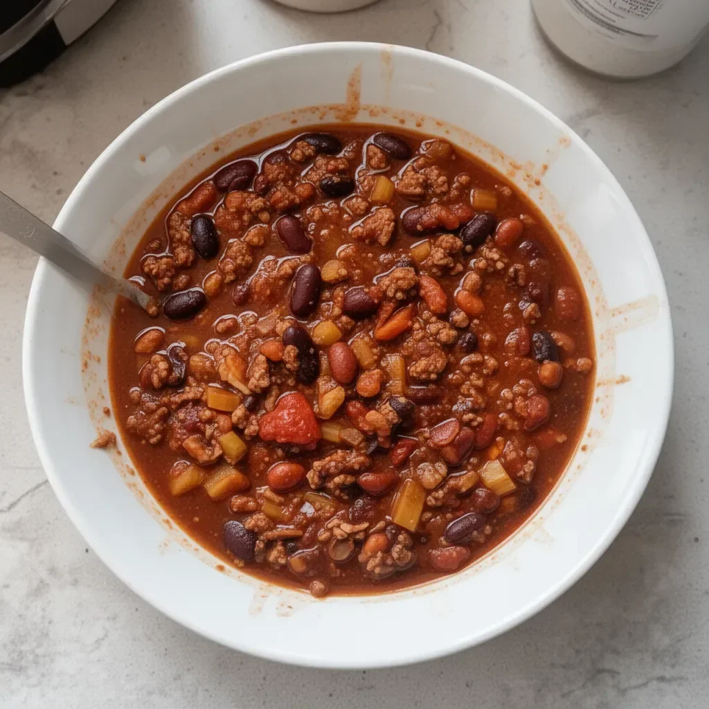 Slow Cooker Chili Con Carne