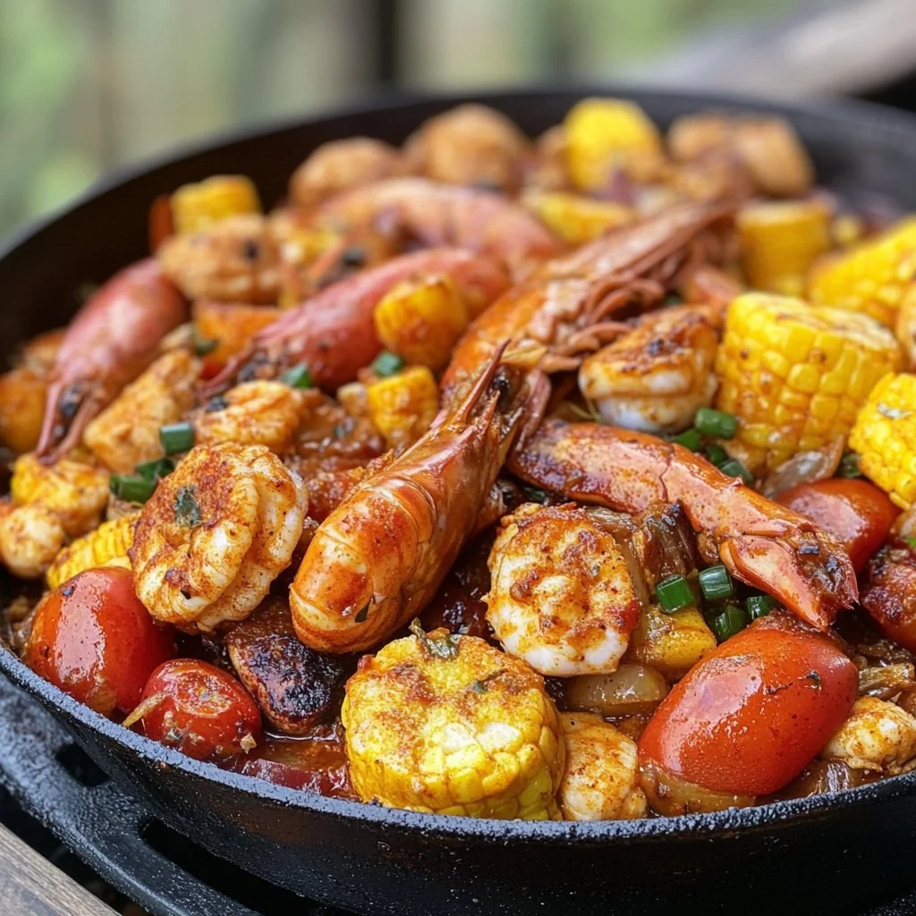 Spicy Cajun Seafood Boil