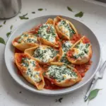 Spinach and Ricotta Stuffed Shells