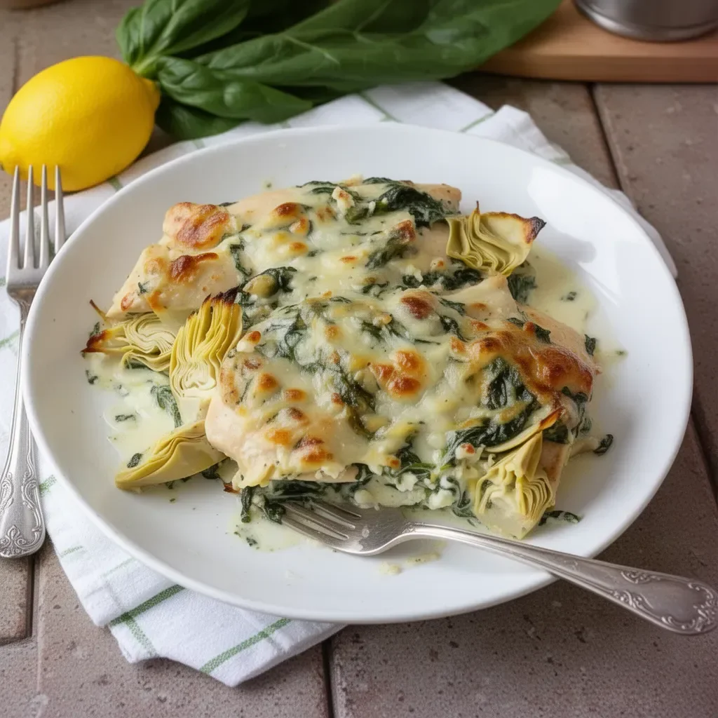 Spinach Artichoke Chicken 17 Spinach Artichoke Chicken