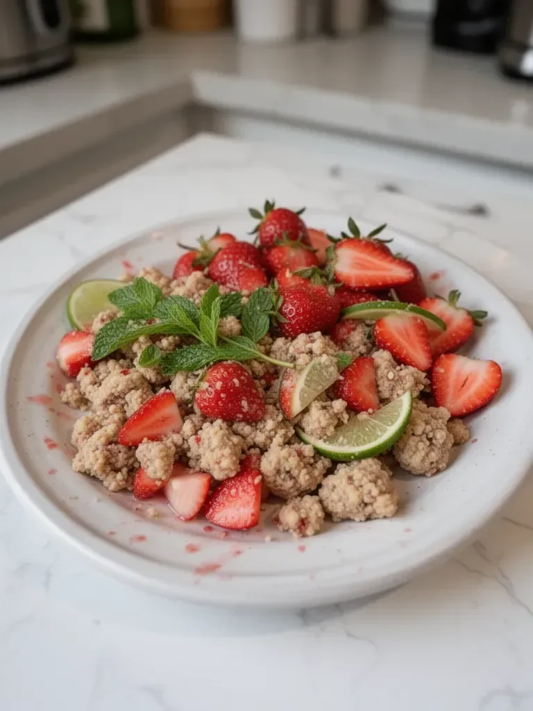 Strawberry Mojito Mocktail