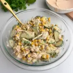 Street Corn Creamy Cucumber Salad
