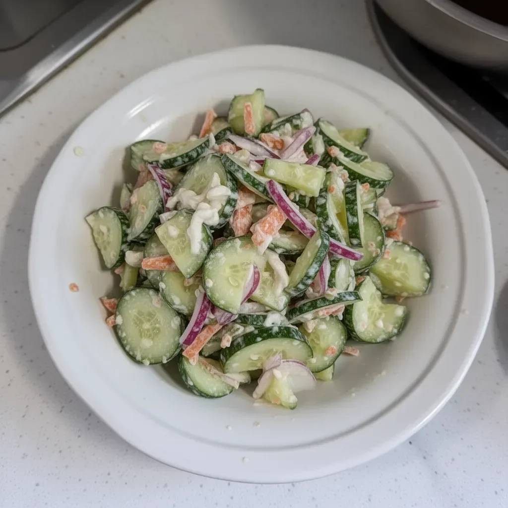 Sushi Cucumber Salad