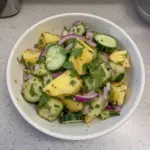 Sweet Pineapple Cucumber Salad - jesslovescooking