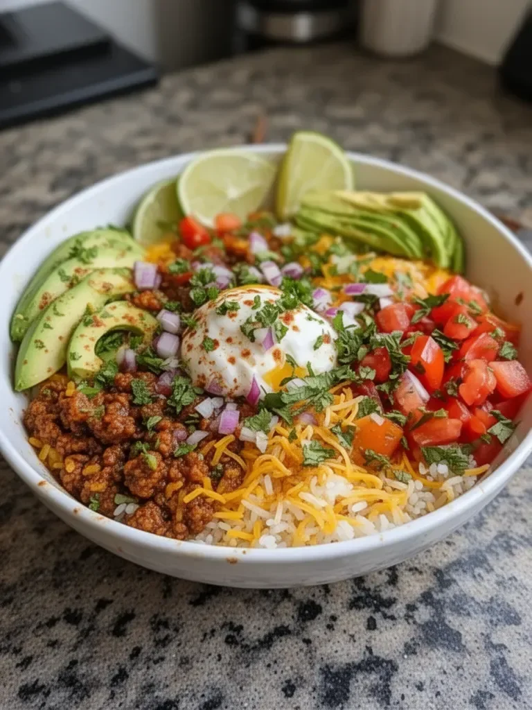 Taco Rice Bowl