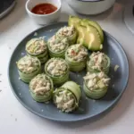 Tasty Chicken Salad Cucumber Roll Ups