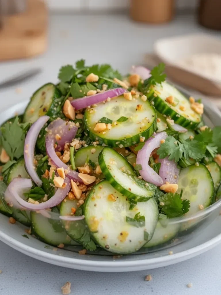 Tasty Thai Cucumber Salad