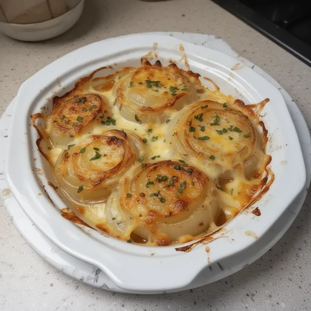 Tennessee Onions: Cheesy Baked Delight