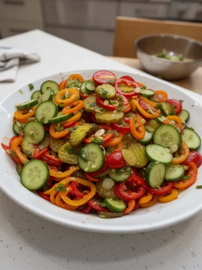 Zesty Cucumber Salad Recipe