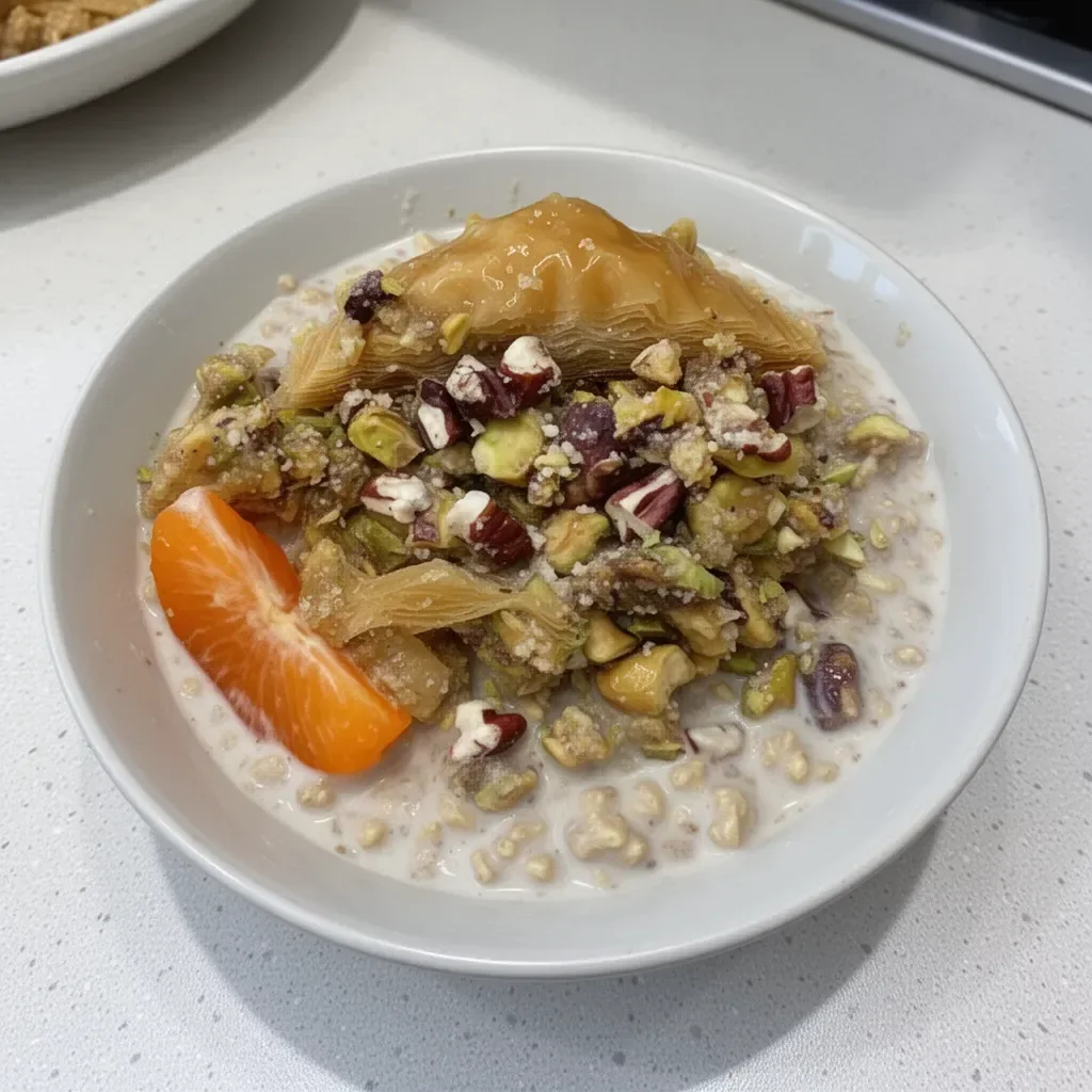 Baklava Overnight Oats