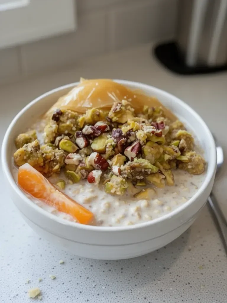 Baklava Overnight Oats