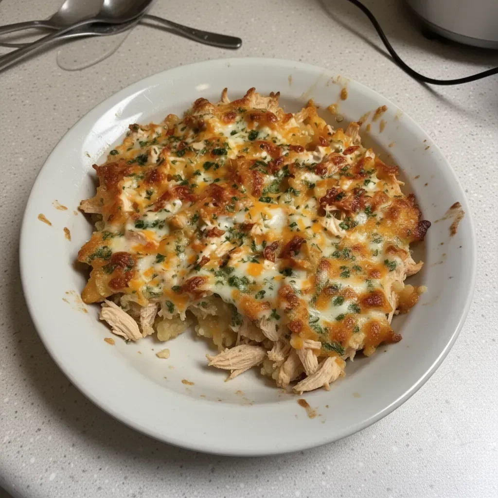BBQ Ranch Chicken Casserole