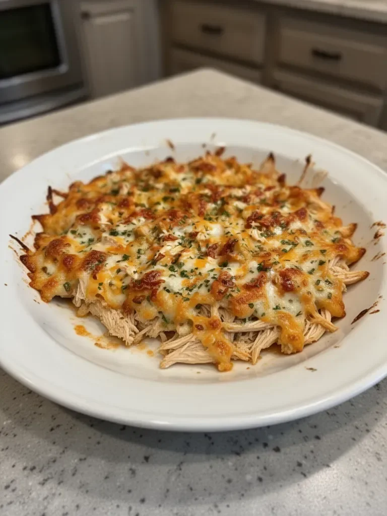 BBQ Ranch Chicken Casserole