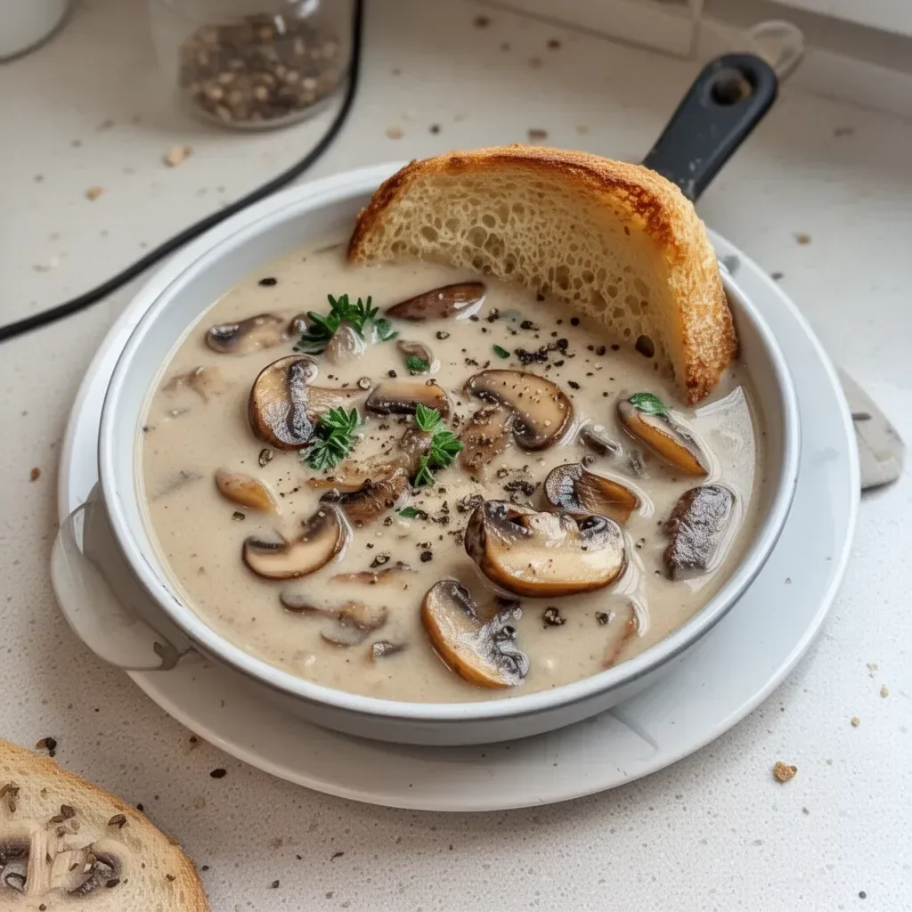 Best Creamy Mushroom Soup Ever!