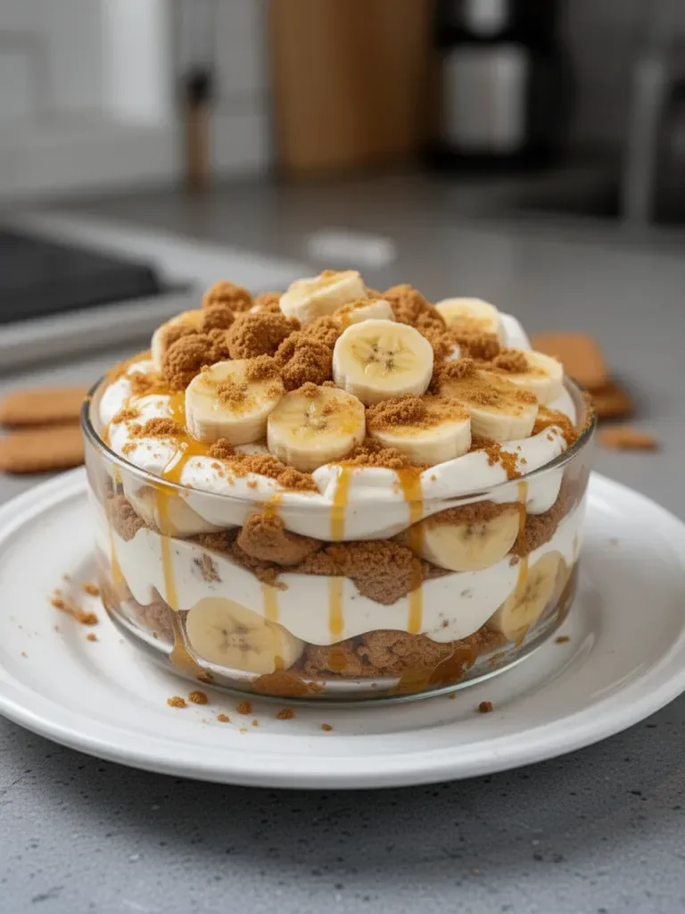 Biscoff Banana Pudding
