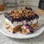 Blueberry Pretzel Salad – The Best No-Bake Summer Dessert