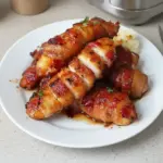 Brown Sugar Bacon-Wrapped Chicken