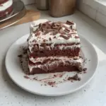 Brownie Refrigerator Cake