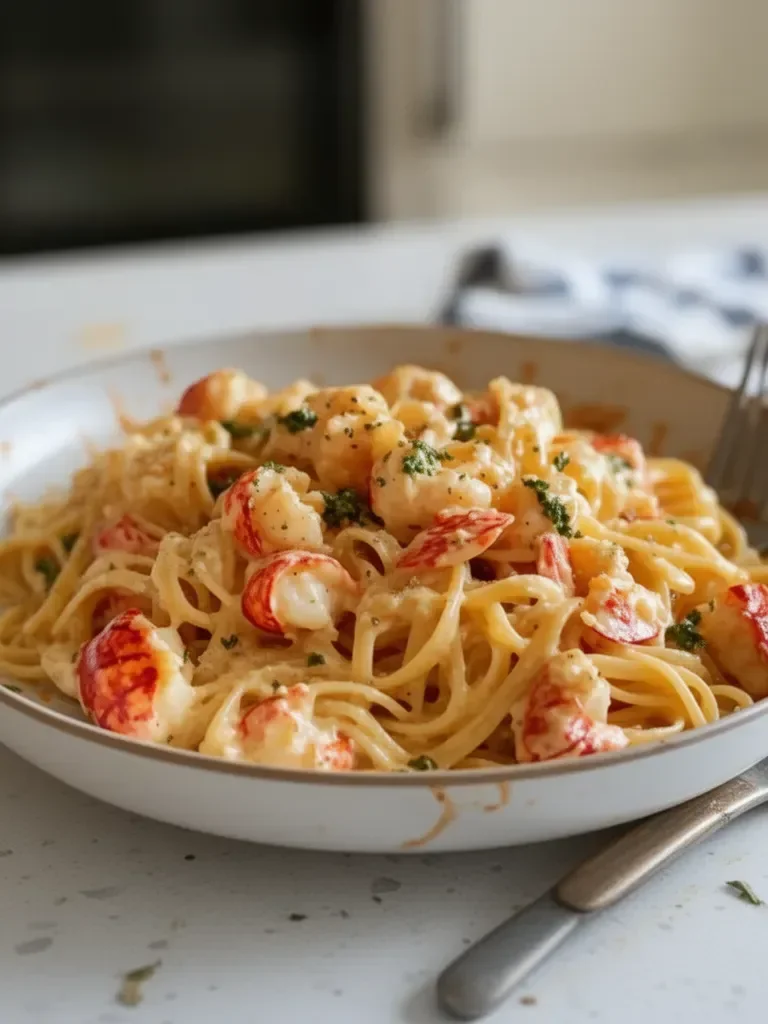 Buttered Lobster Pasta